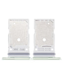 Replacement Dual Sim Card Tray Compatible with Samsung Galaxy S21 FE 5G (Olive)