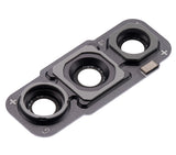 Replacement Back Camera Lens With Bezel Ring Compatible with Samsung Galaxy S21 FE 5G (Graphite)