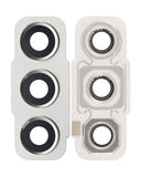 Replacement Back Camera Lens With Bezel Ring Compatible with Samsung Galaxy S21 FE 5G (Olive)