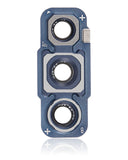 Replacement Back Camera Lens With Bezel Ring Compatible with Samsung Galaxy S21 FE 5G (Blue)