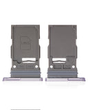 Replacement Single Sim Card Tray Compatible with Samsung Galaxy S21 FE 5G (Lavender)