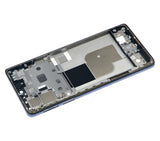 Replacement Mid-Frame Housing Compatible with Motorola Moto Edge Plus / Edge 30 Pro (XT2201-1/4) / Edge X30 5G (XT2201 -2/6 /2022) (Cosmos Blue)