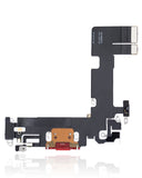 Replacement Charging Port Flex Cable Compatible with Apple iPhone 13 (Premium) (Red)