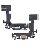 Replacement Charging Port Flex Cable Compatible with Apple iPhone 13 (Premium) (Blue)