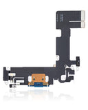 Replacement Charging Port Flex Cable Compatible with Apple iPhone 13 (Premium) (Blue)