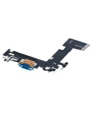 Replacement Charging Port Flex Cable Compatible with Apple iPhone 13 (Premium) (Blue)