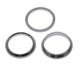 Replacement Back Camera Bezel Ring Only Compatible with Apple iPhone 13 Pro / 13 Pro Max (Graphite) (3 Piece Set)