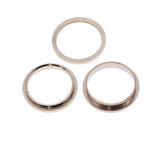 Replacement Back Camera Bezel Ring Only Compatible with Apple iPhone 13 Pro / 13 Pro Max (Gold) (3 Piece Set)