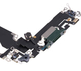 Replacement Charging Port Flex Cable Compatible with Apple iPhone 13 Mini (Premium) (Green)