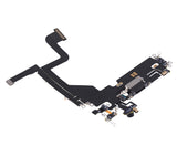 Replacement Charging Port Flex Cable Compatible with Apple iPhone 13 Pro (Used OEM Pull) (Graphite)