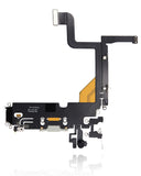 Replacement Charging Port Flex Cable Compatible with Apple iPhone 13 Pro (Used OEM Pull) (Silver)