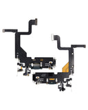 Replacement Charging Port Flex Cable Compatible with Apple iPhone 13 Pro (Used OEM Pull) (Alpine Green)