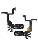 Replacement Charging Port Flex Cable Compatible with Apple iPhone 13 Pro (Used OEM Pull) (Sierra Blue)