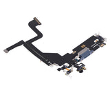 Replacement Charging Port Flex Cable Compatible with Apple iPhone 13 Pro (Used OEM Pull) (Sierra Blue)