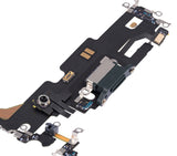 Replacement Charging Port Flex Cable Compatible with Apple iPhone 13 Pro Max (Used OEM Pull) (Alpine Green)