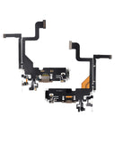Replacement Charging Port Flex Cable Compatible with Apple iPhone 13 Pro (Aftermarket Plus) (Gold)