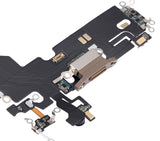 Replacement Charging Port Flex Cable Compatible with Apple iPhone 13 Pro (Aftermarket Plus) (Gold)
