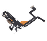 Replacement Charging Port Flex Cable Compatible with Apple iPhone 13 Pro (Aftermarket Plus) (Gold)