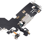 Replacement Charging Port Flex Cable Compatible with Apple iPhone 13 Pro (Aftermarket Plus) (Silver)