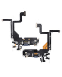 Replacement Charging Port Flex Cable Compatible with Apple iPhone 13 Pro (Aftermarket Plus) (Sierra Blue)