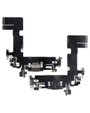 Replacement Charging Port Flex Cable Compatible with Apple iPhone 13 (Aftermarket Plus) (Midnight)