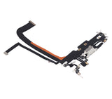 Replacement Charging Port Flex Cable Compatible with Apple iPhone 13 Pro Max (Aftermarket Plus) (Silver)