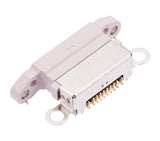 Replacement Charging Port Only Compatible with Apple iPhone 13 / 13 Mini (10 Pack) (Pink)