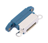 Replacement Charging Port Only Compatible with Apple iPhone 13 / 13 Mini (10 Pack) (Blue)