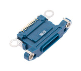 Replacement Charging Port Only Compatible with Apple iPhone 13 / 13 Mini (10 Pack) (Blue)