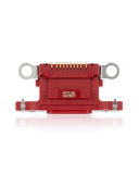 Replacement Charging Port Only Compatible with Apple iPhone 13 / 13 Mini (10 Pack) (Red)