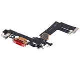Replacement Charging Port Flex Cable Compatible with Apple iPhone 13 Mini (Premium) (Red)