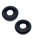 Replacement Back Camera Lens With Bracket & Bezel Compatible with Apple iPhone 13 / 13 Mini ( 2 Piece) (Real Sapphire / Premium) (Midnight)