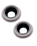 Replacement Back Camera Lens With Bracket & Bezel Compatible with Apple iPhone 13 / 13 Mini ( 2 Piece) (Real Sapphire / Premium) (Starlight)