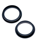 Replacement Back Camera Bezel Ring Only Compatible with Apple iPhone 13 / 13 Mini (Midnight) (2 Piece Set)
