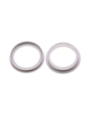 Replacement Back Camera Bezel Ring Only Compatible with Apple iPhone 13 / 13 Mini (Starlight) (2 Piece Set)