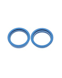 Replacement Back Camera Bezel Ring Only Compatible with Apple iPhone 13 / 13 Mini (Blue) (2 Piece Set)