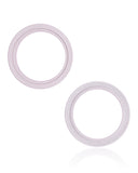 Replacement Back Camera Bezel Ring Only Compatible with Apple iPhone 13 / 13 Mini (Pink) (2 Piece Set)