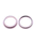 Replacement Back Camera Bezel Ring Only Compatible with Apple iPhone 13 / 13 Mini (Pink) (2 Piece Set)
