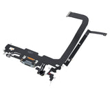 Replacement Charging Port Flex Cable Compatible with Apple iPhone 13 Pro Max (Premium) (Silver)