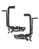 Replacement Charging Port Flex Cable Compatible with Apple iPhone 13 Pro Max (Premium) (Sierra Blue)