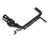 Replacement Charging Port Flex Cable Compatible with Apple iPhone 13 Pro Max (Used OEM Pull) (Graphite)
