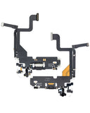 Replacement Charging Port Flex Cable Compatible with Apple iPhone 13 Pro (Premium) (Graphite)