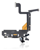 Replacement Charging Port Flex Cable Compatible with Apple iPhone 13 Pro (Premium) (Graphite)