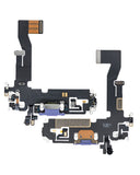 Replacement Charging Port Flex Cable Compatible with Apple iPhone 12 / 12 Pro (Premium) (Purple)