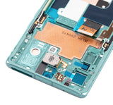 Replacement OLED Assembly With Frame Compatible with LG Velvet 5G (Non-Verizon 5G UW Frame) (Refurbished) (Green)