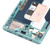 Replacement OLED Assembly With Frame Compatible with LG Velvet 5G (Non-Verizon 5G UW Frame) (Refurbished) (Green)