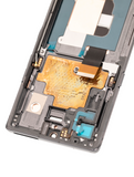 Replacement OLED Assembly With Frame Compatible with LG Velvet 5G (Verizon 5G UW Frame Only) (Refurbished) (Gray)