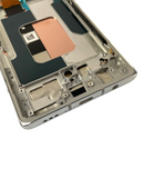 Replacement OLED Assembly With Frame Compatible with LG Velvet 5G (Verizon 5G UW Frame Only) (Refurbished) (Silver)