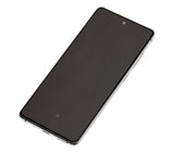 Replacement OLED Assembly With Frame Compatible with Samsung Galaxy S20 FE 4G / 5G (Refurbished) (Cloud White)