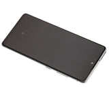 Replacement OLED Assembly With Frame Compatible with Samsung Galaxy S20 FE 4G / 5G (Refurbished) (Cloud White)